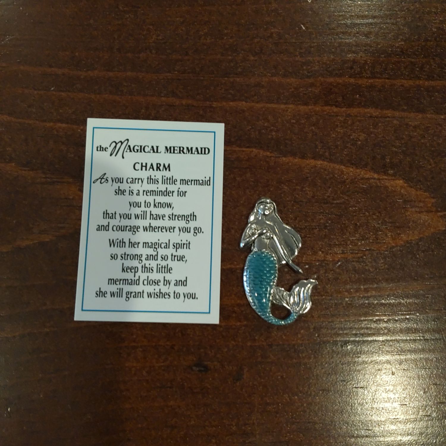 The Magical Mermaid Wish Charm with Story Card