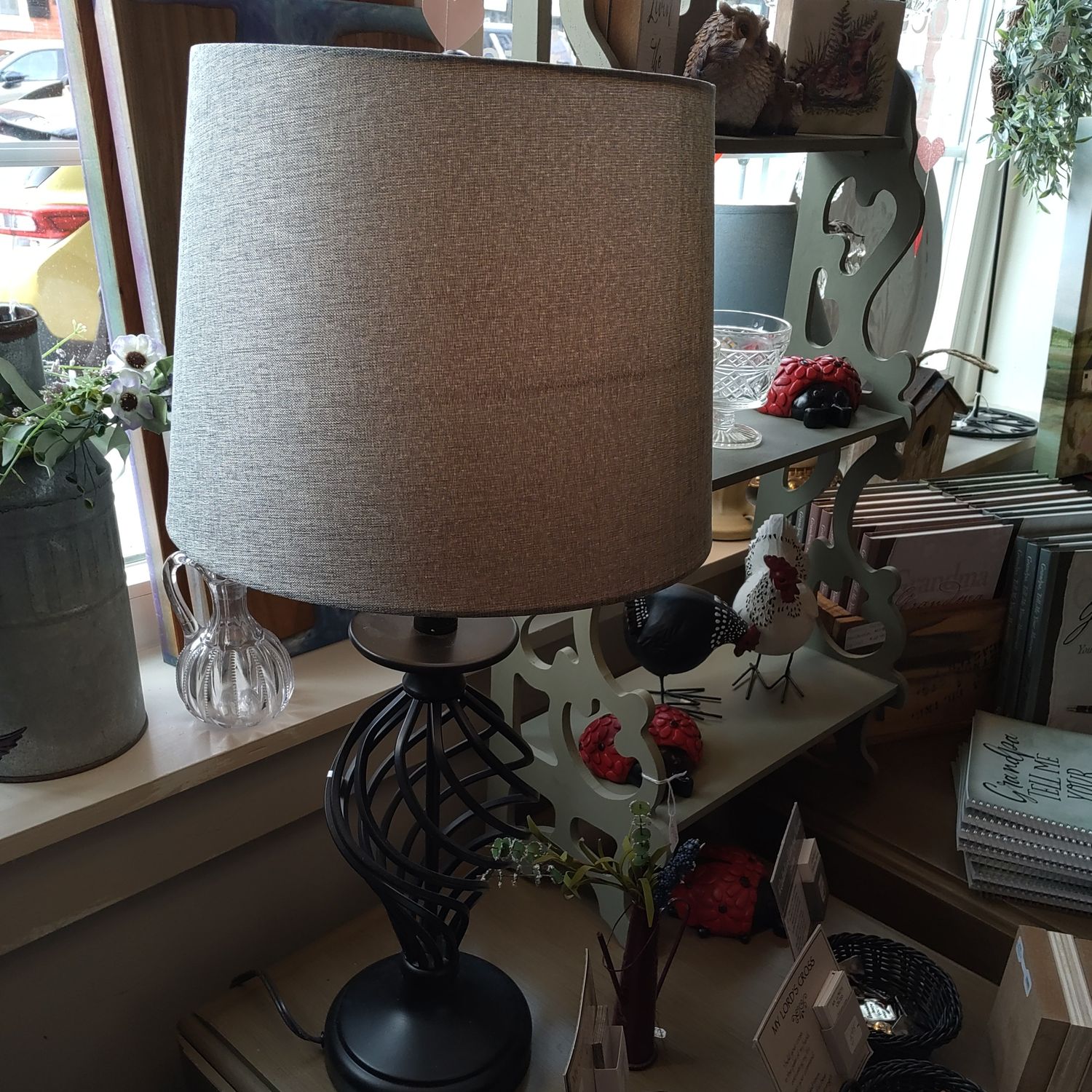 Lamp Wrought Iron Base