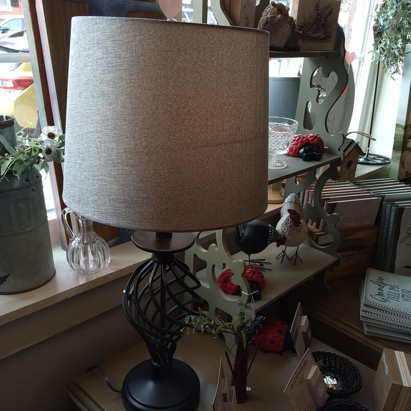 Lamp Wrought Iron Base