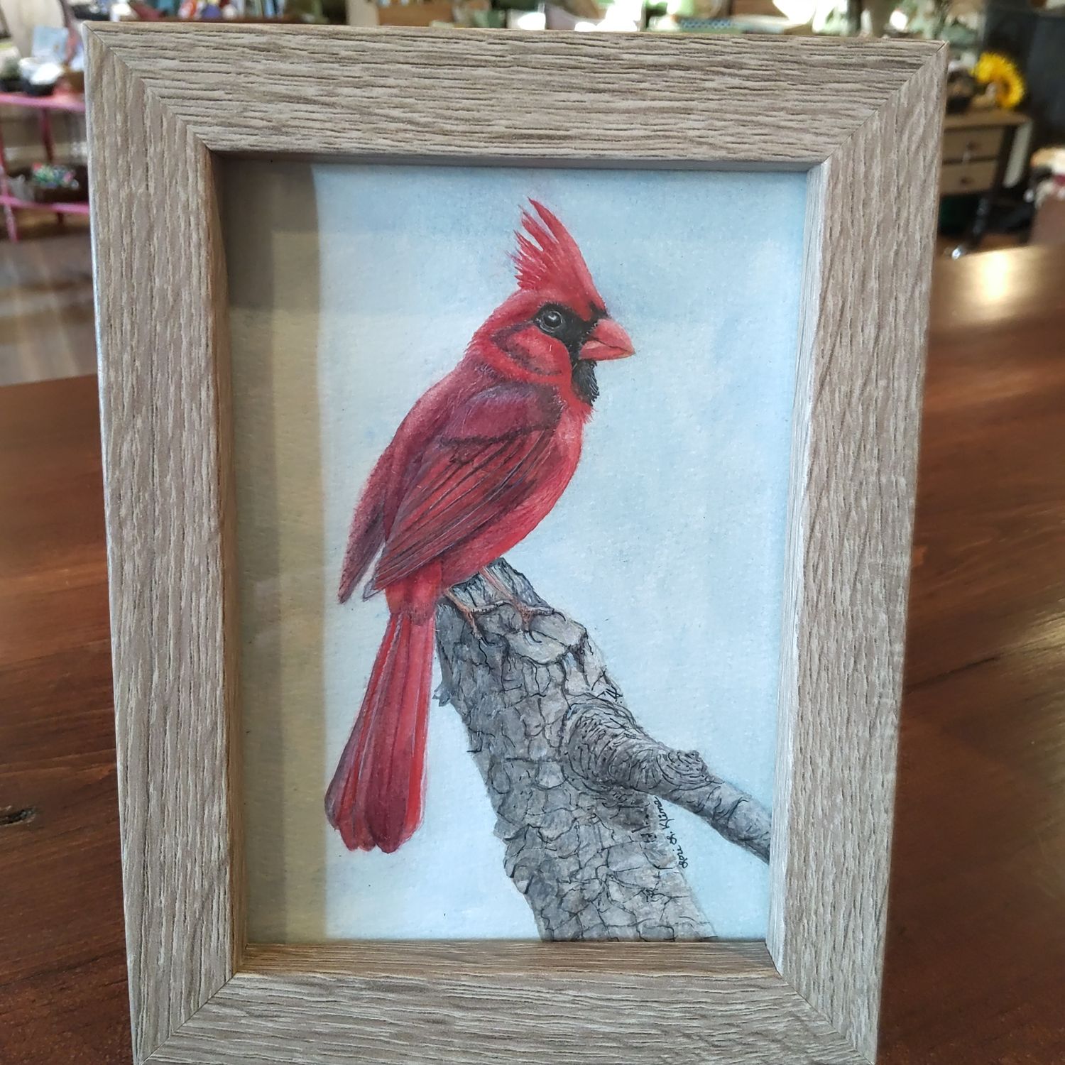 LK Original Cardinal Framed