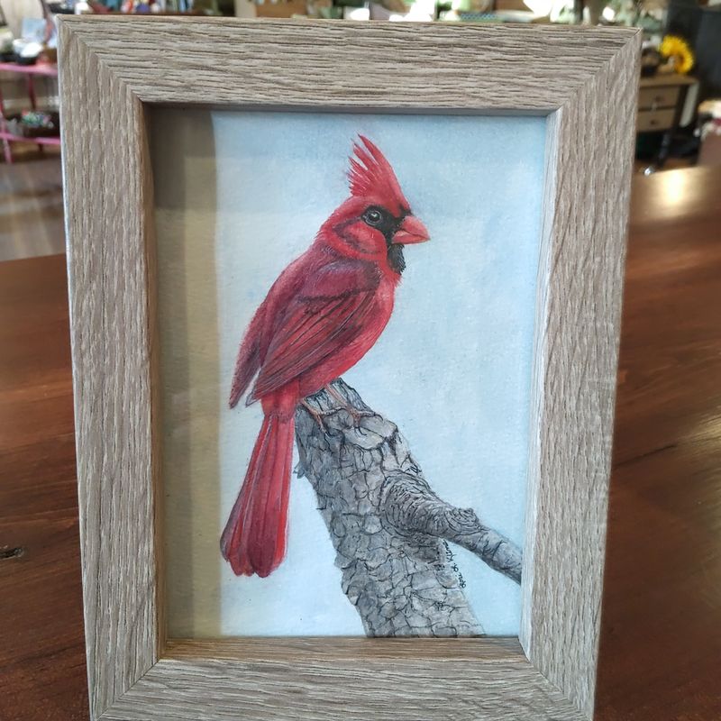 LK Original Cardinal Framed