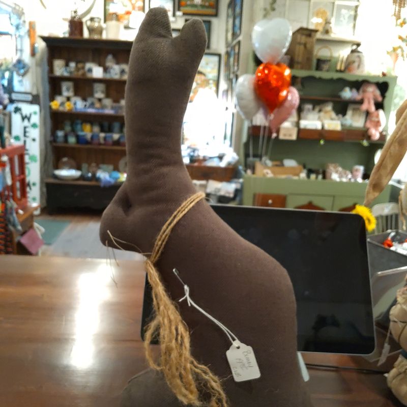 Brown Stuffed Bunny