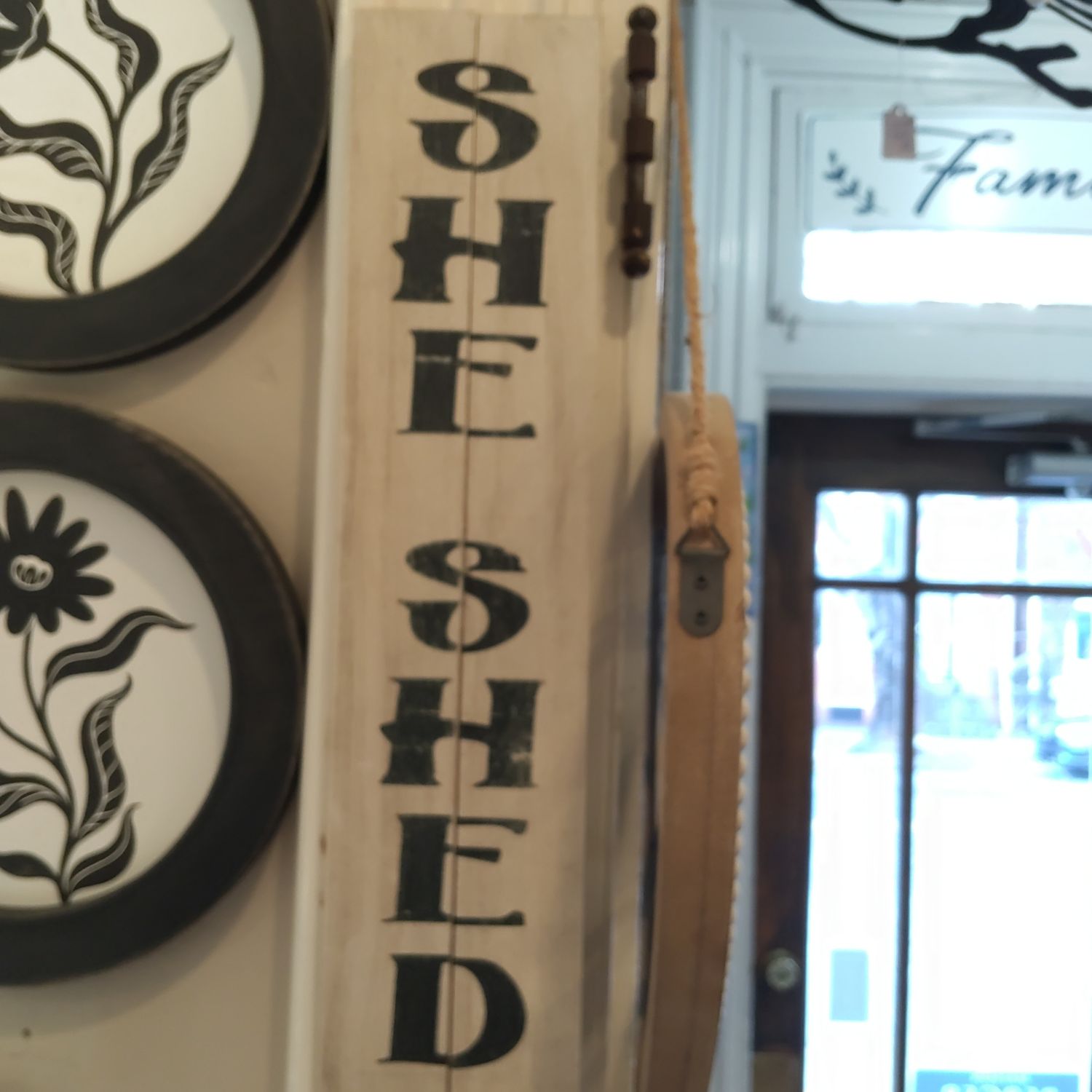 She Shed Wall Decor