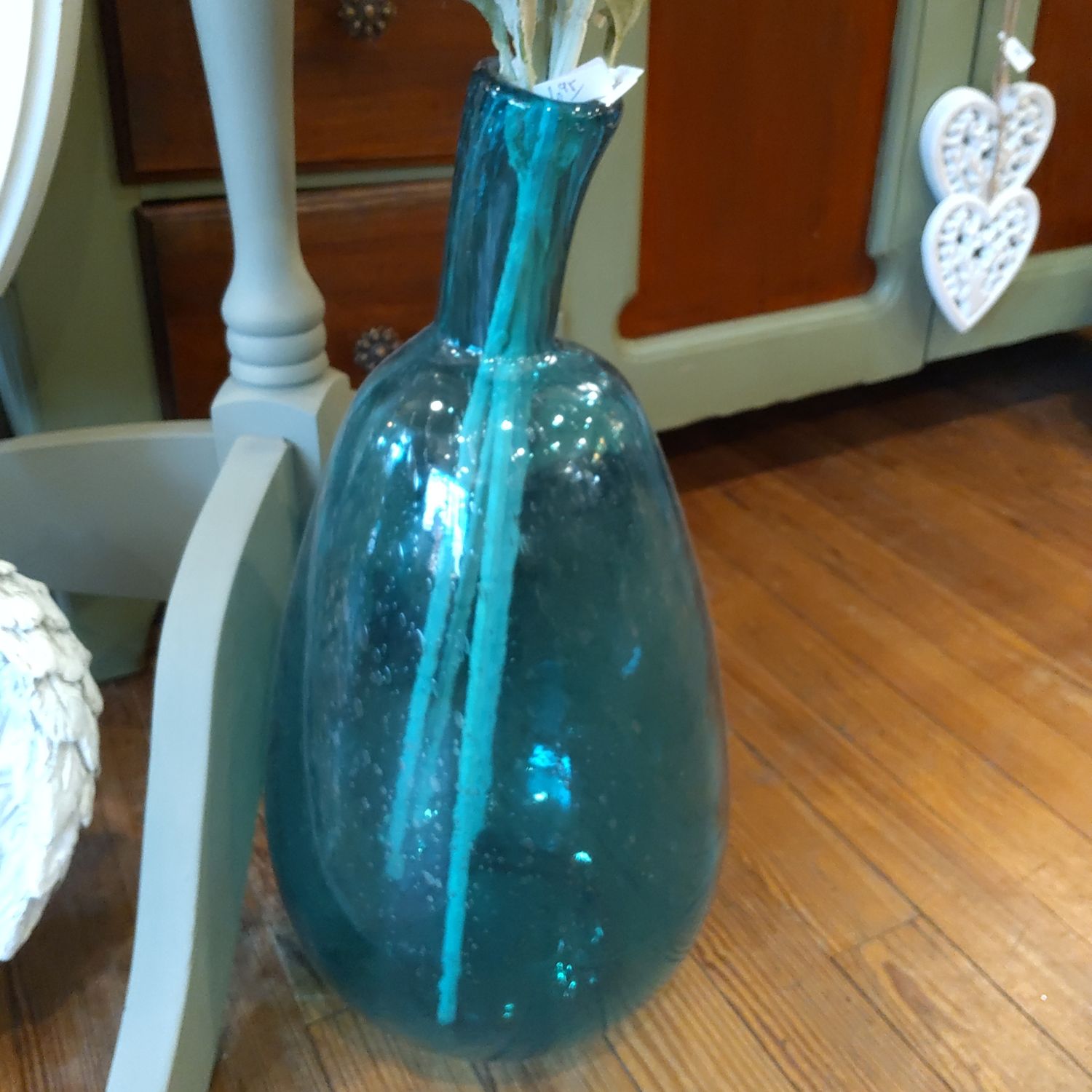 Blue Glass Bottle