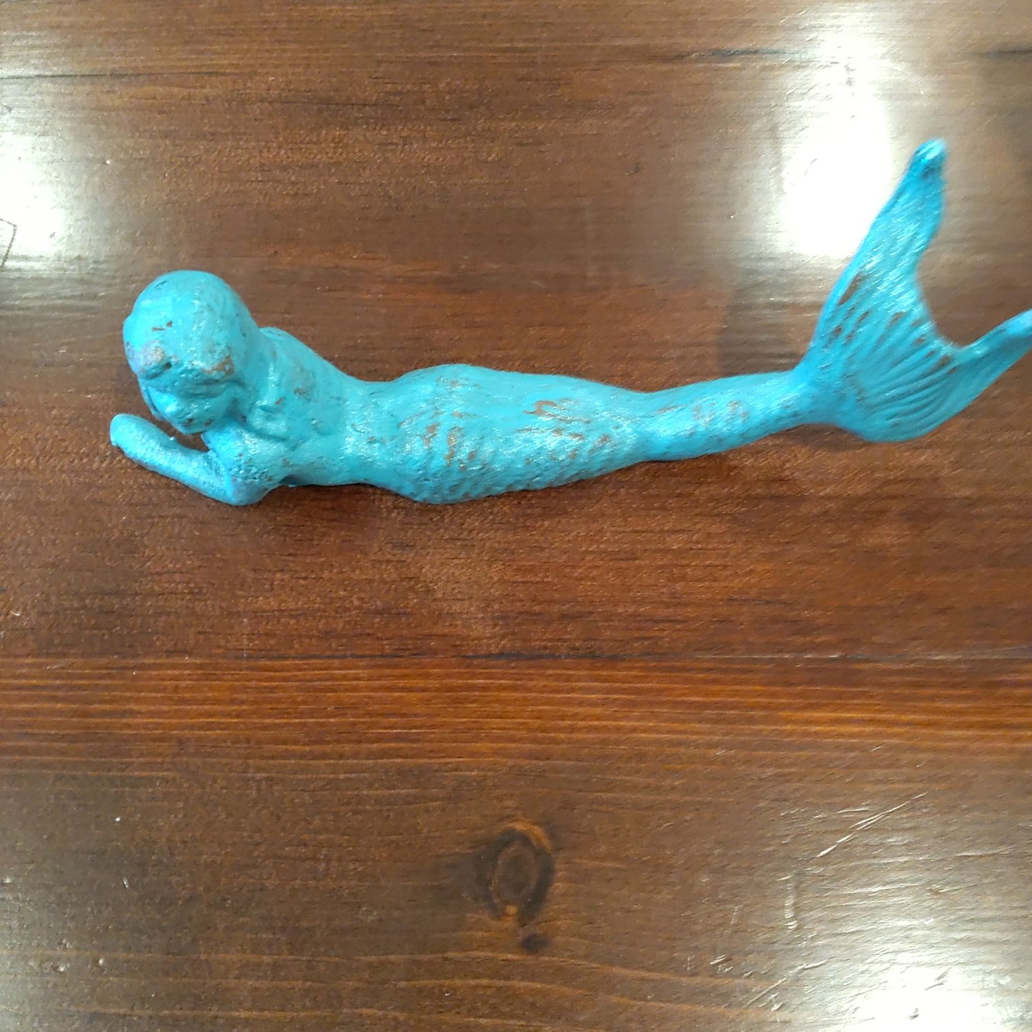 Turquoise Iron Mermaid
