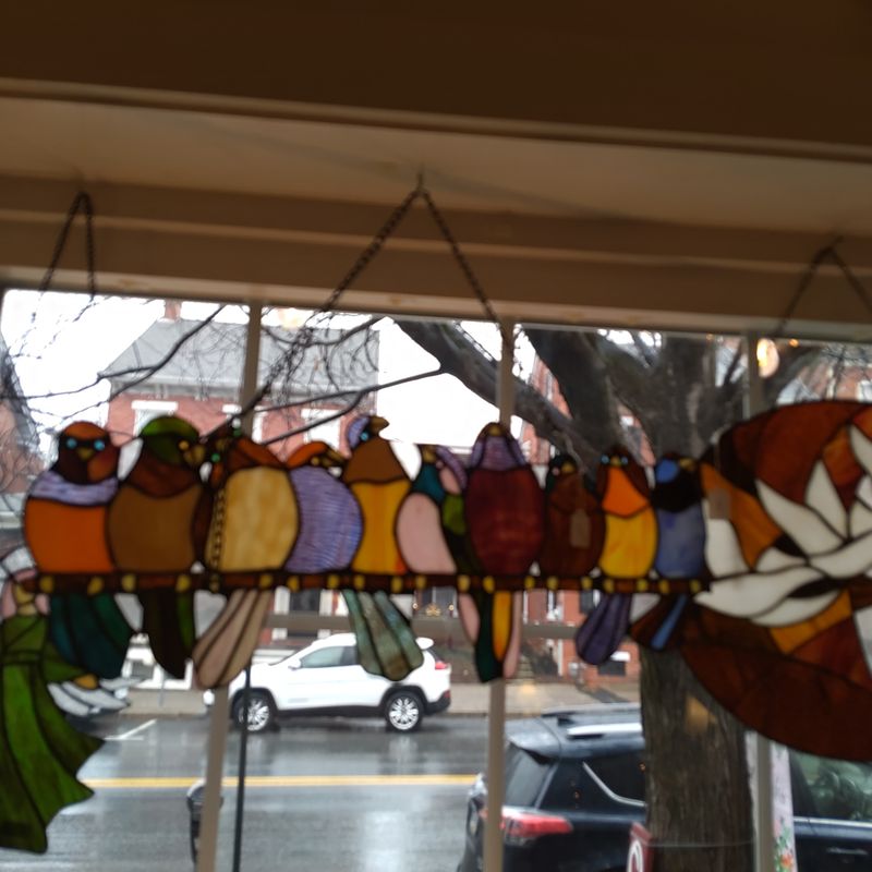 Birds Stain Glass