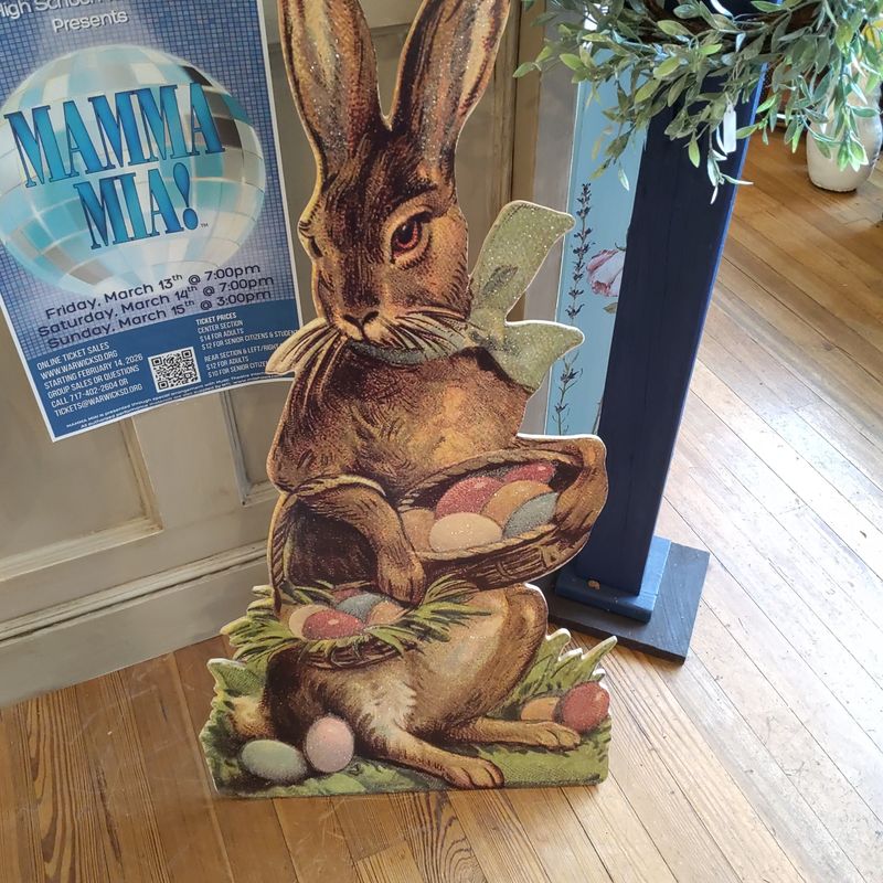 Easter Bunny Glitter Stand-up