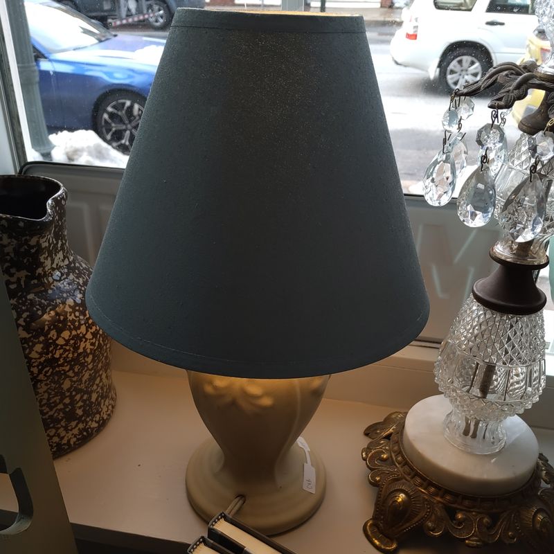 Lamp Small Blue Lampshade