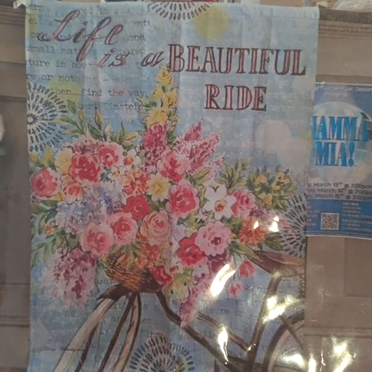 Flag Life Is Beautiful Ride