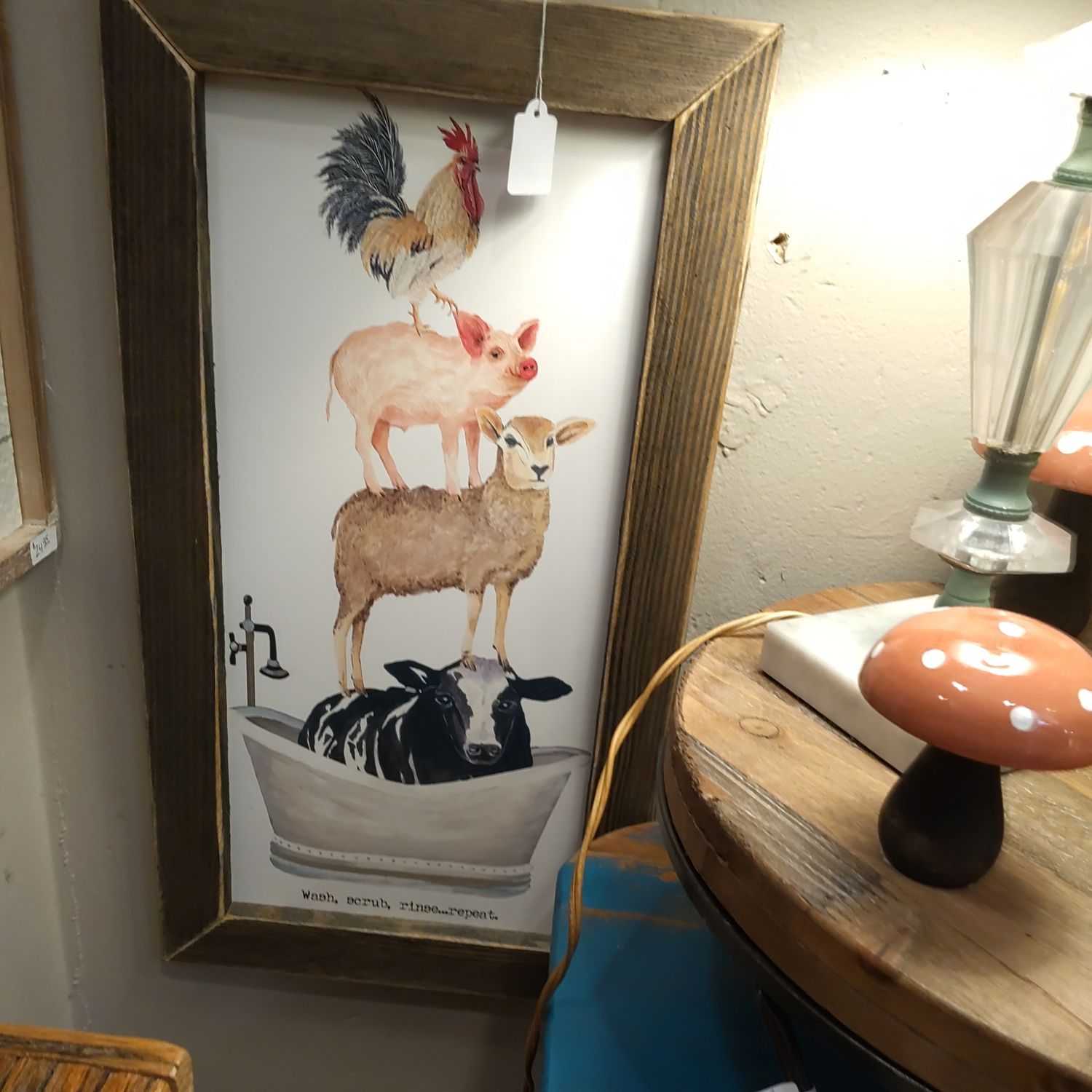 Pig Sheep Cow Bathtub