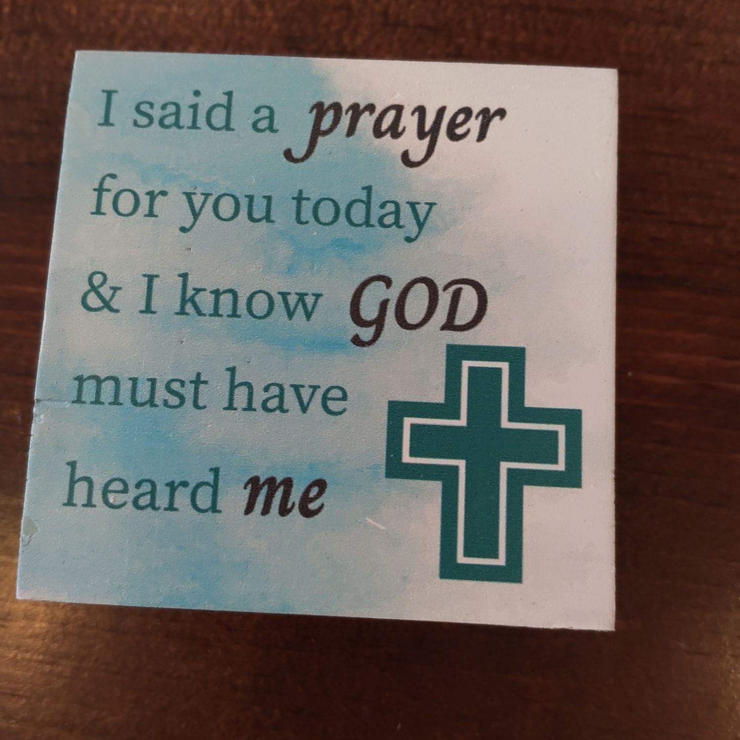 Prayer, God Heard Me