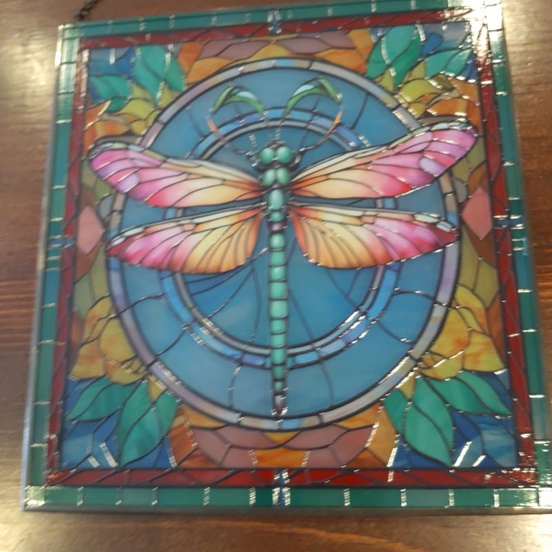 Dragonfly Stain Glass