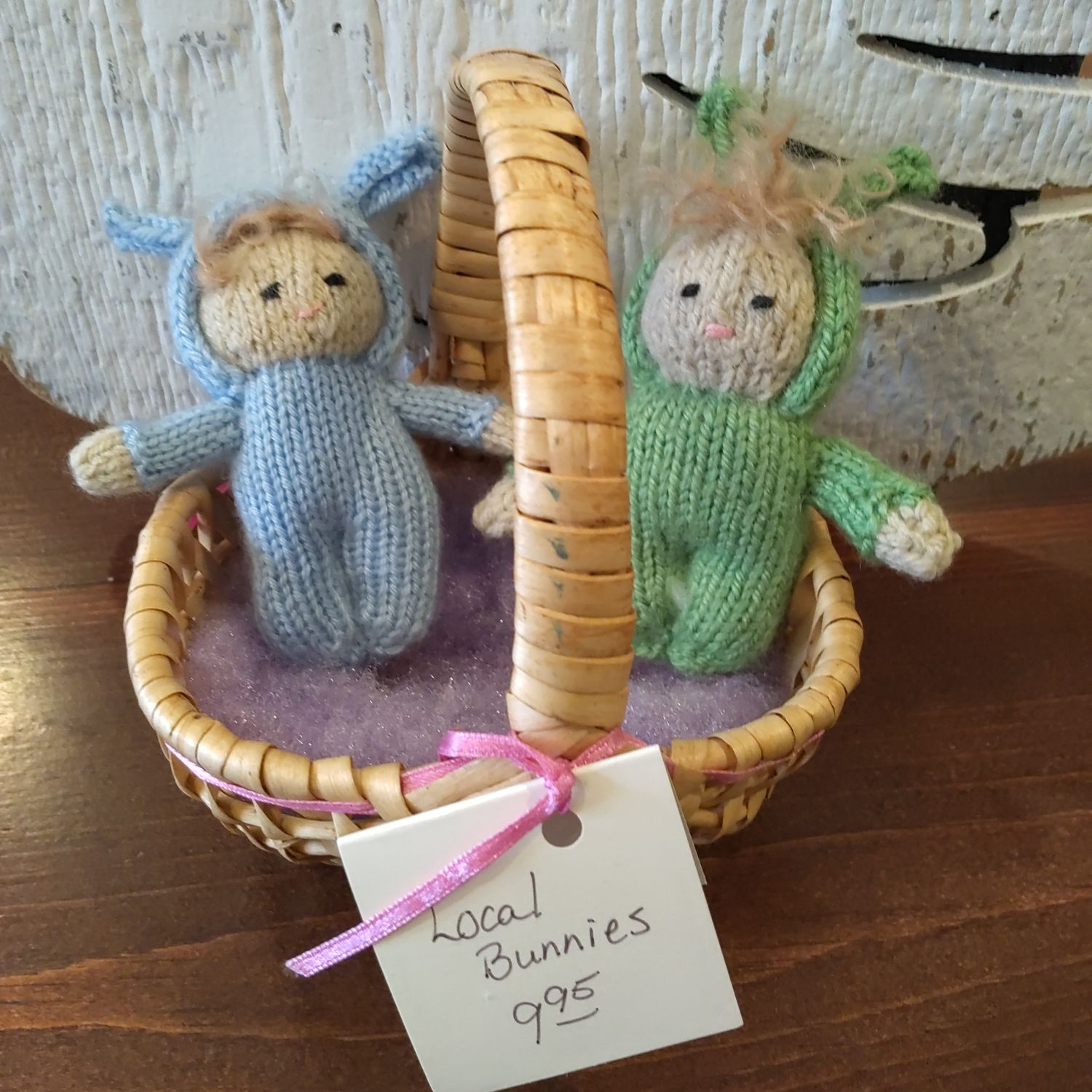 Handmade Knitted Bunnies Local