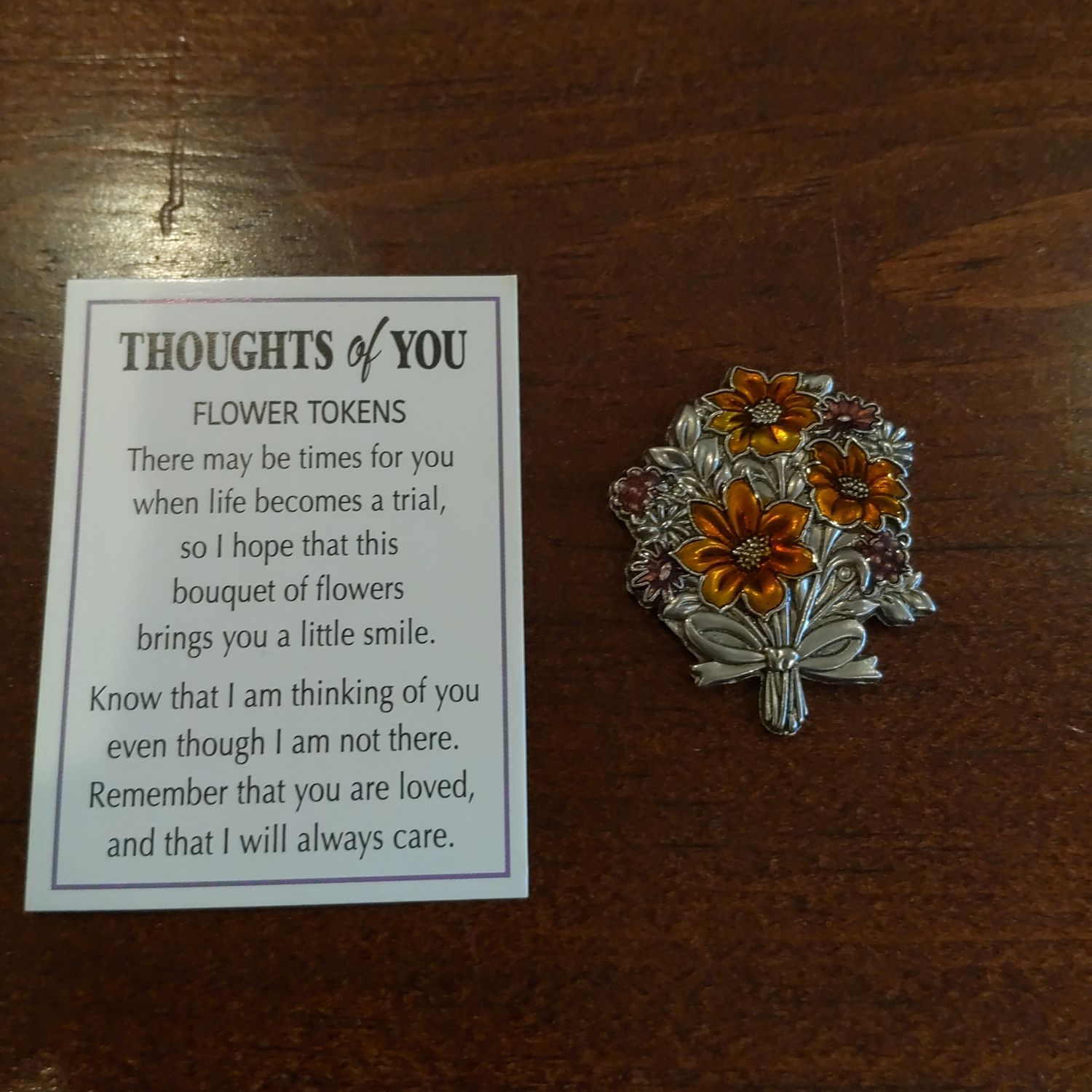 Thoughts Of You Flower Token
