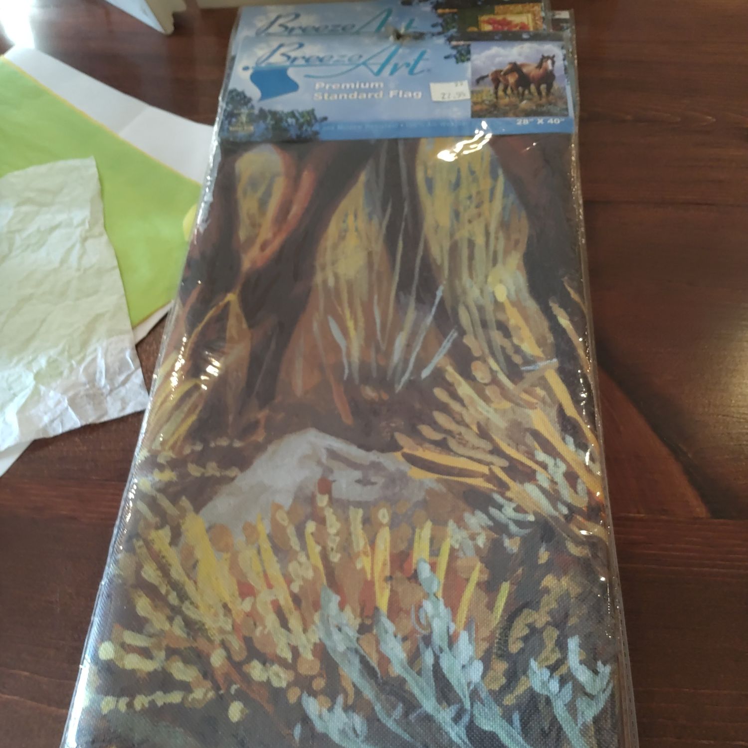 High Plains Horses Garden Flag