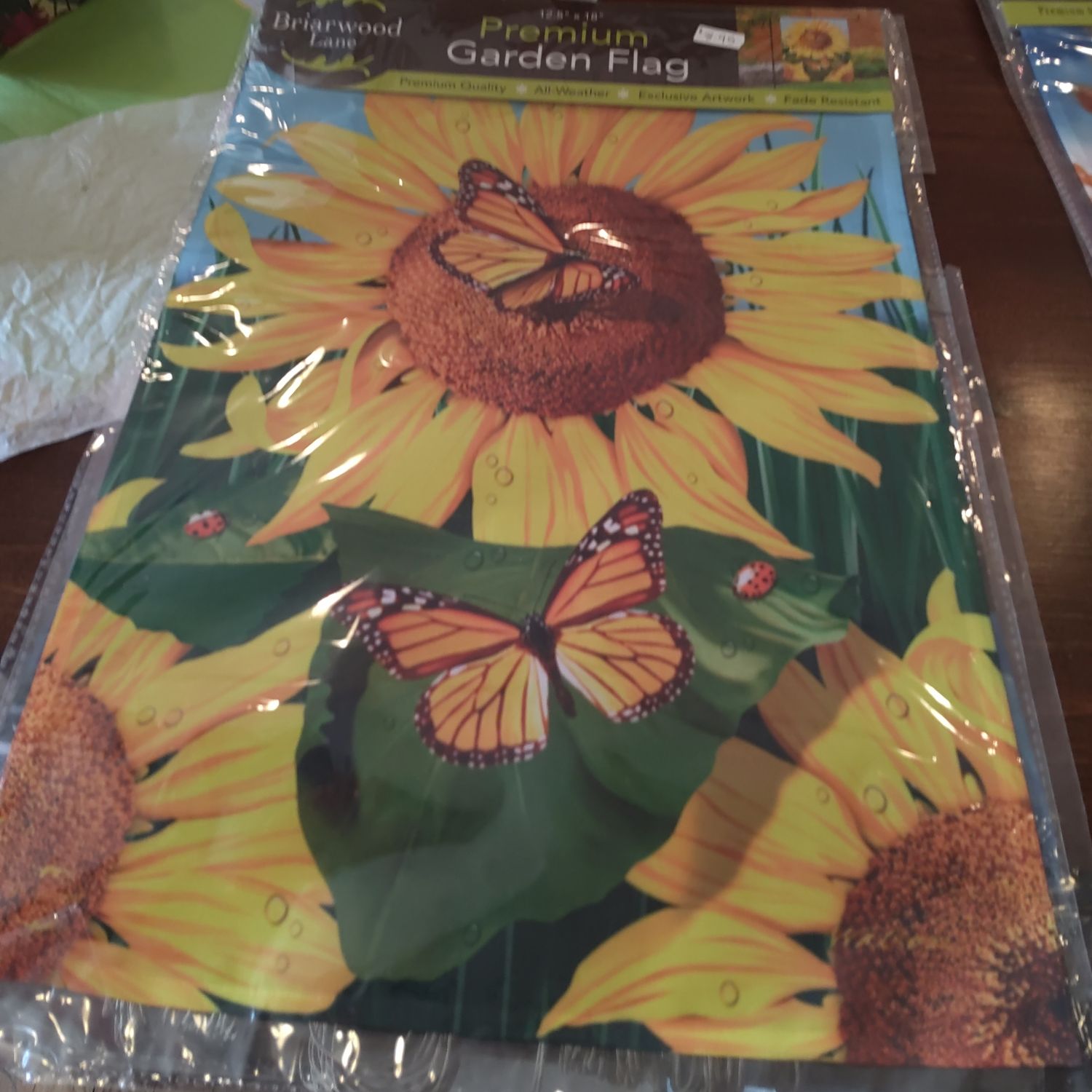 Sunflower Field Summer Garden Flag Butterflies Floral 12.5 18 Sunflower Field Summer Garden Flag Butterflies Floral 12.5 18