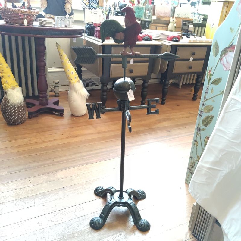 Cast Iron Rooster Weathervane 