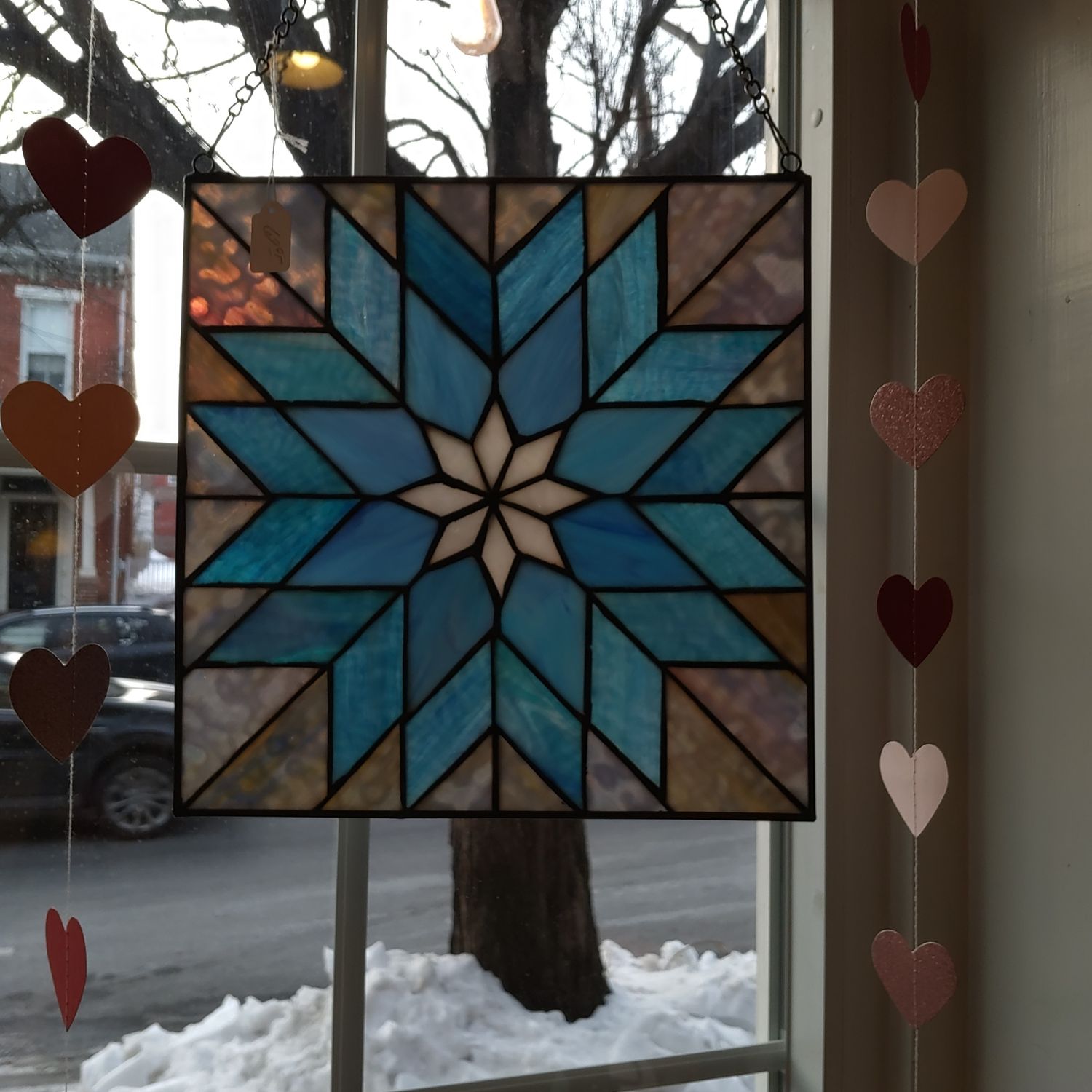 Snowflake Stain glass