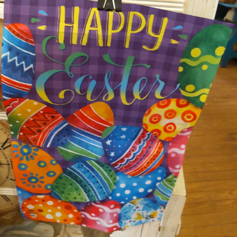 Flag Happy Easter