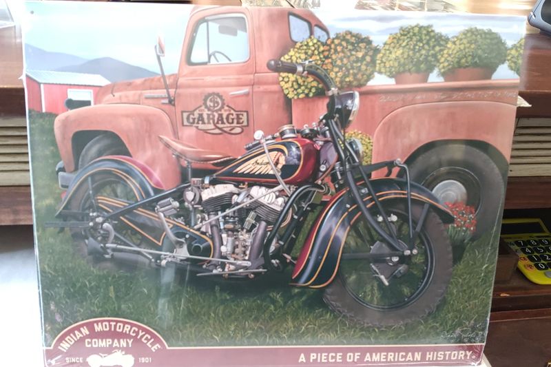 Indian Motorcycle Company Sign