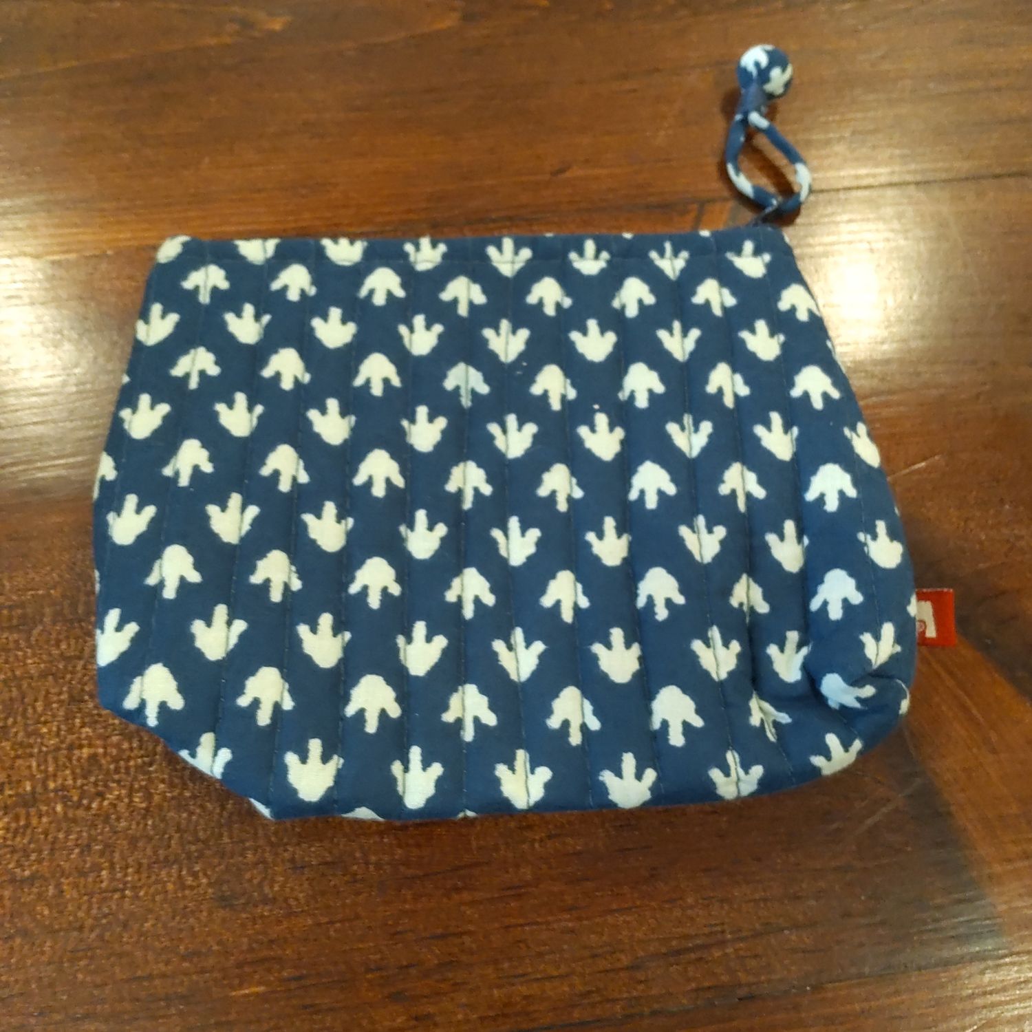 Small Zippered Bag Navy