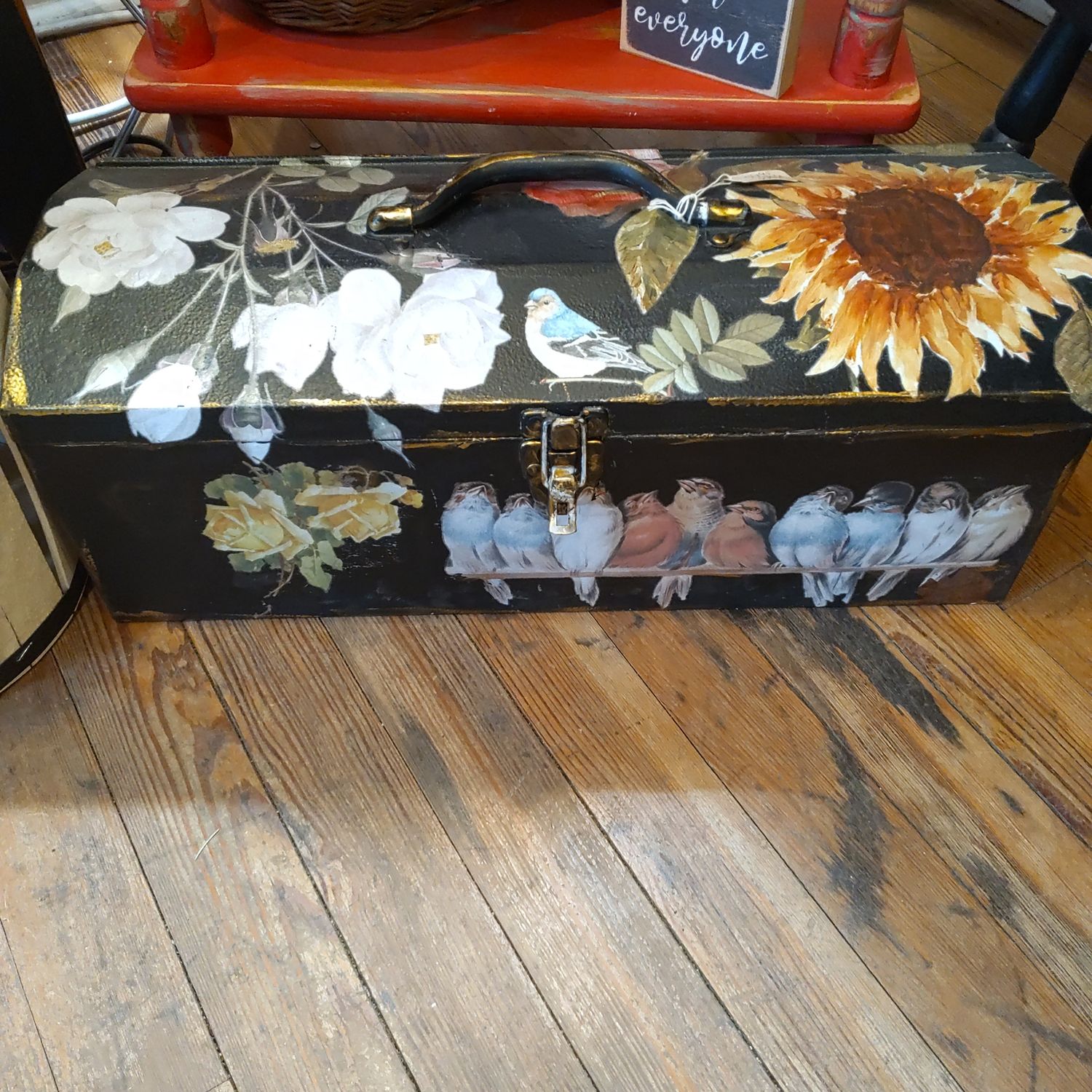 IOD Floral Birds Toolbox