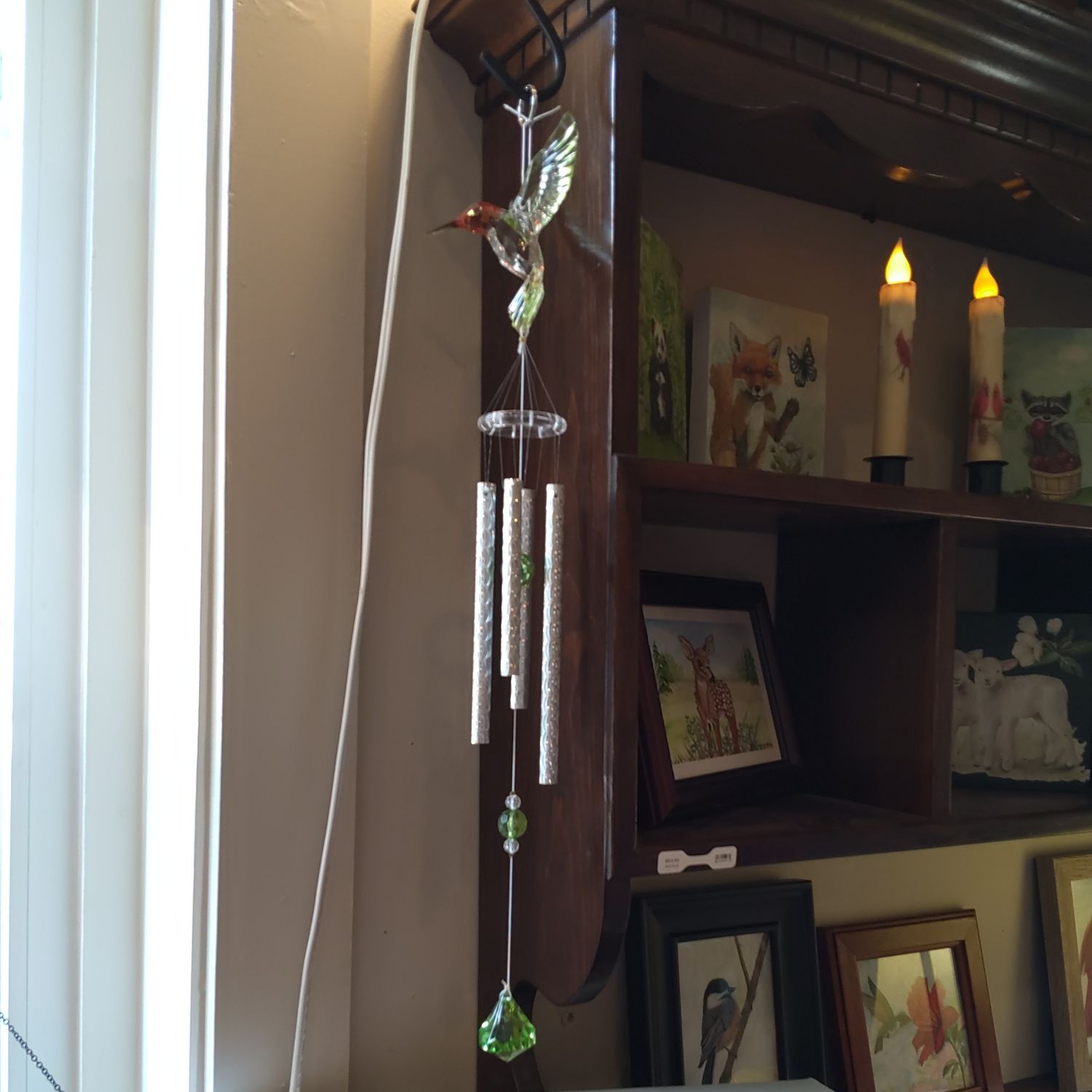 Green Hunningbird Wind Chimes