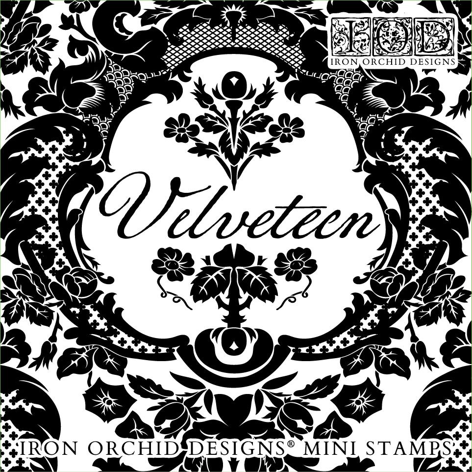 Velveteen 6x6 Stamp