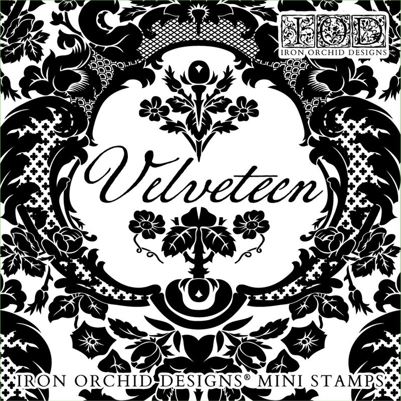 Velveteen 6x6 Stamp