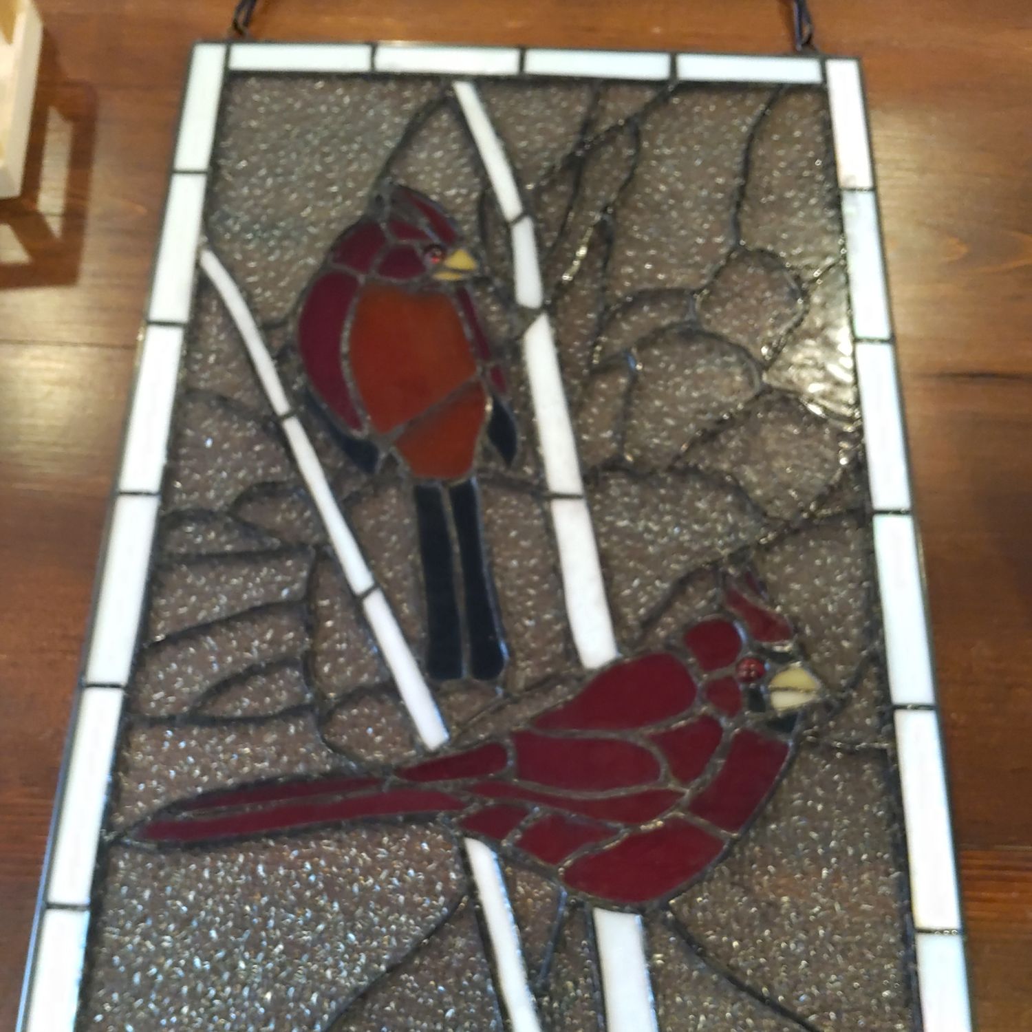 Cardinals Stained Glass