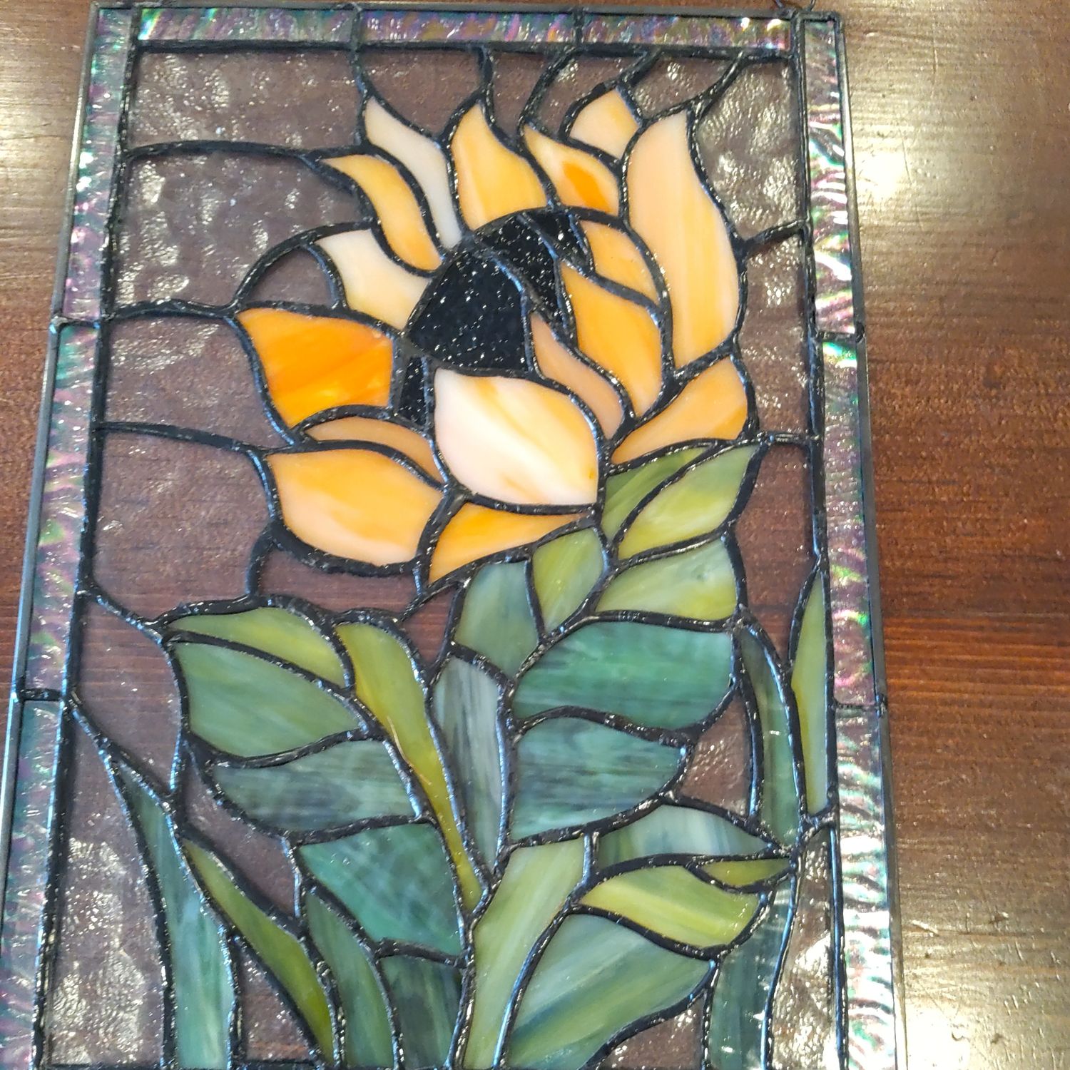 Sunflower Stained Glass
