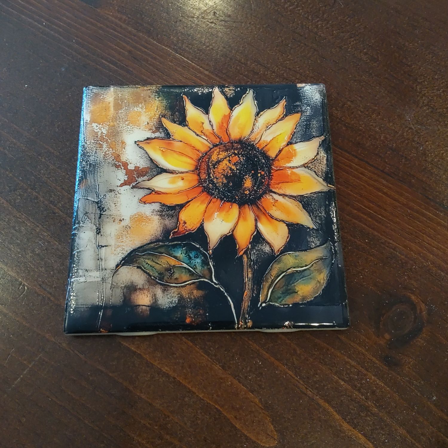 Sunflower Coaster