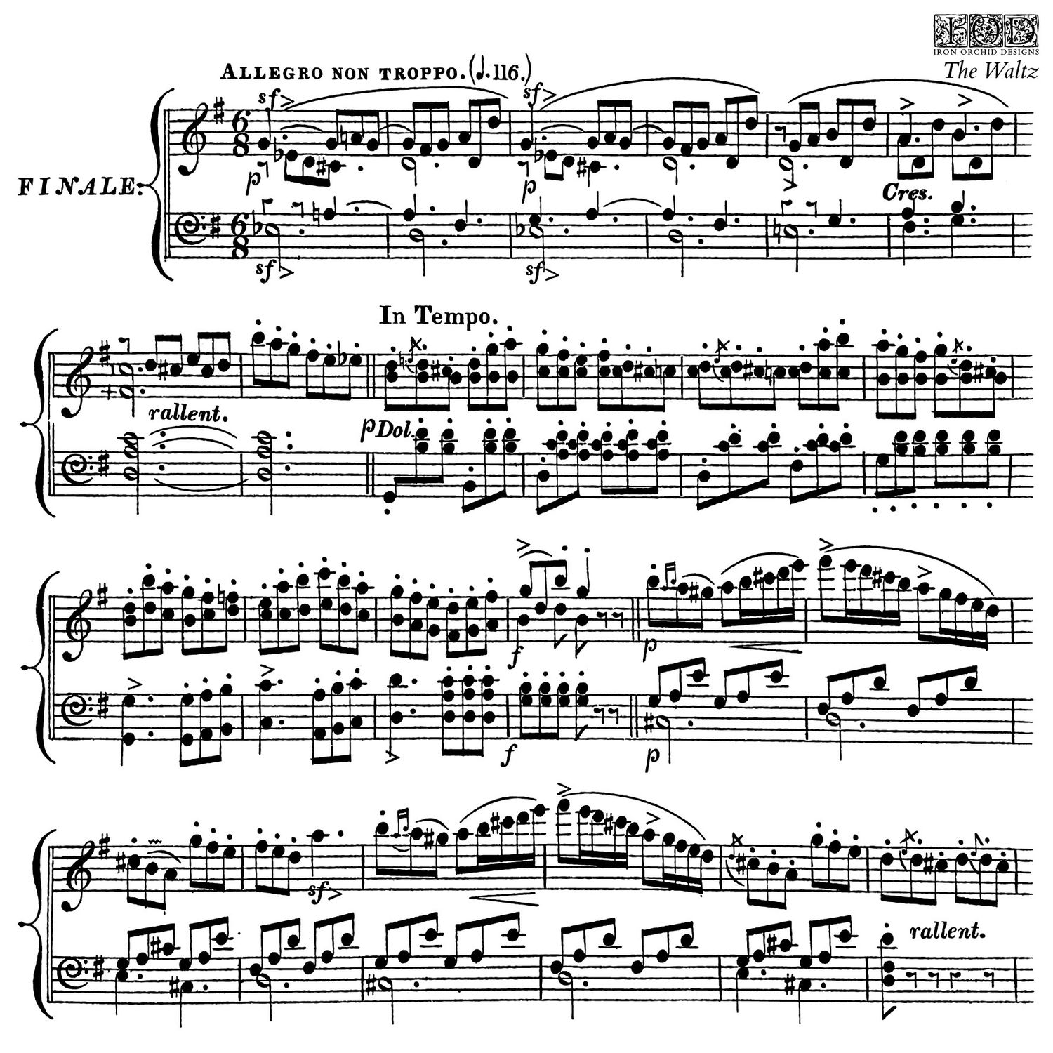 The Waltz Decor Stamp by Iron Orchid Design, IOD The Waltz Decor Stamp by Iron Orchid Design, IOD