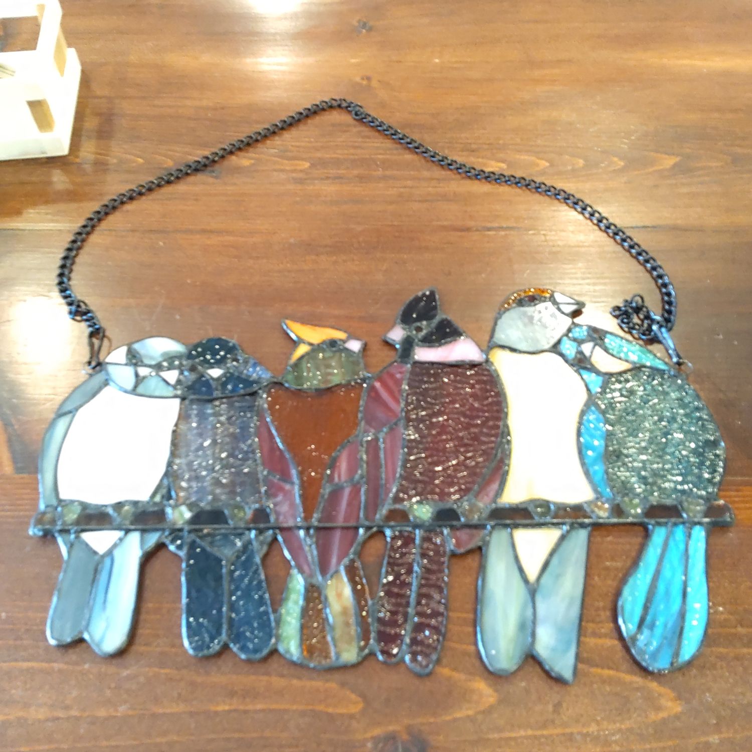 Birds Small Stained Glass