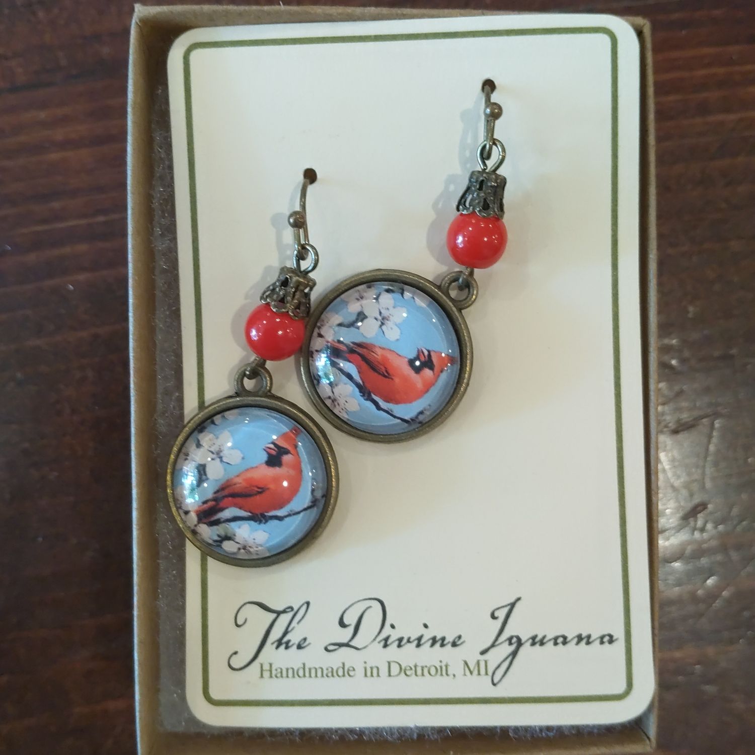 Divinw Iguana Earrings