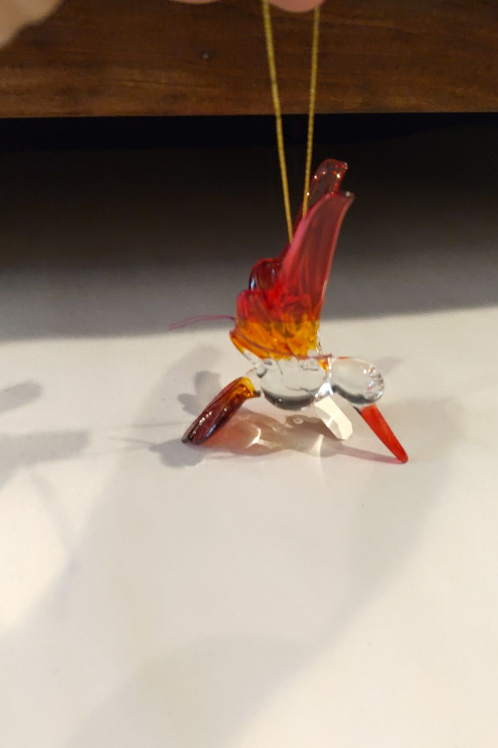 Orange & Red Hummingbird