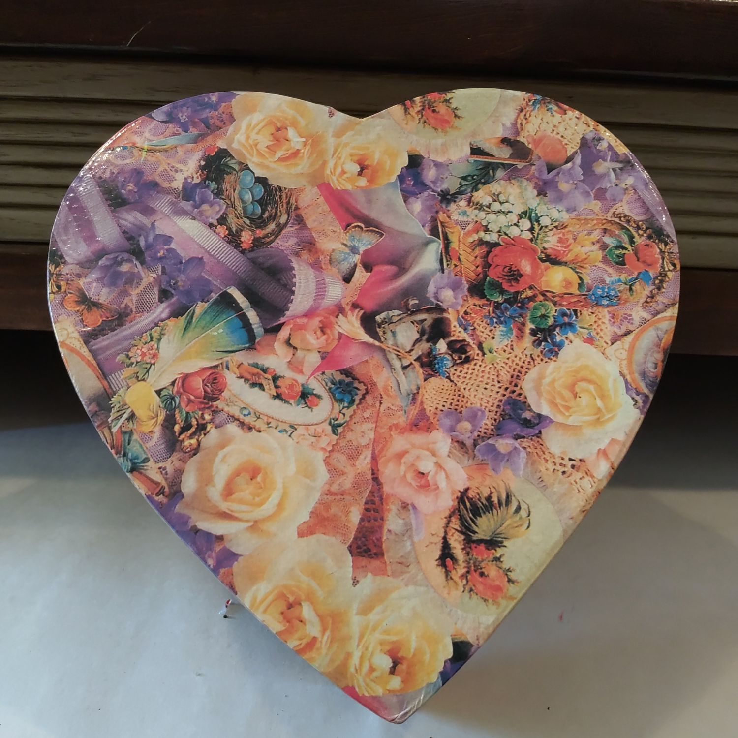 Floral Heart Box