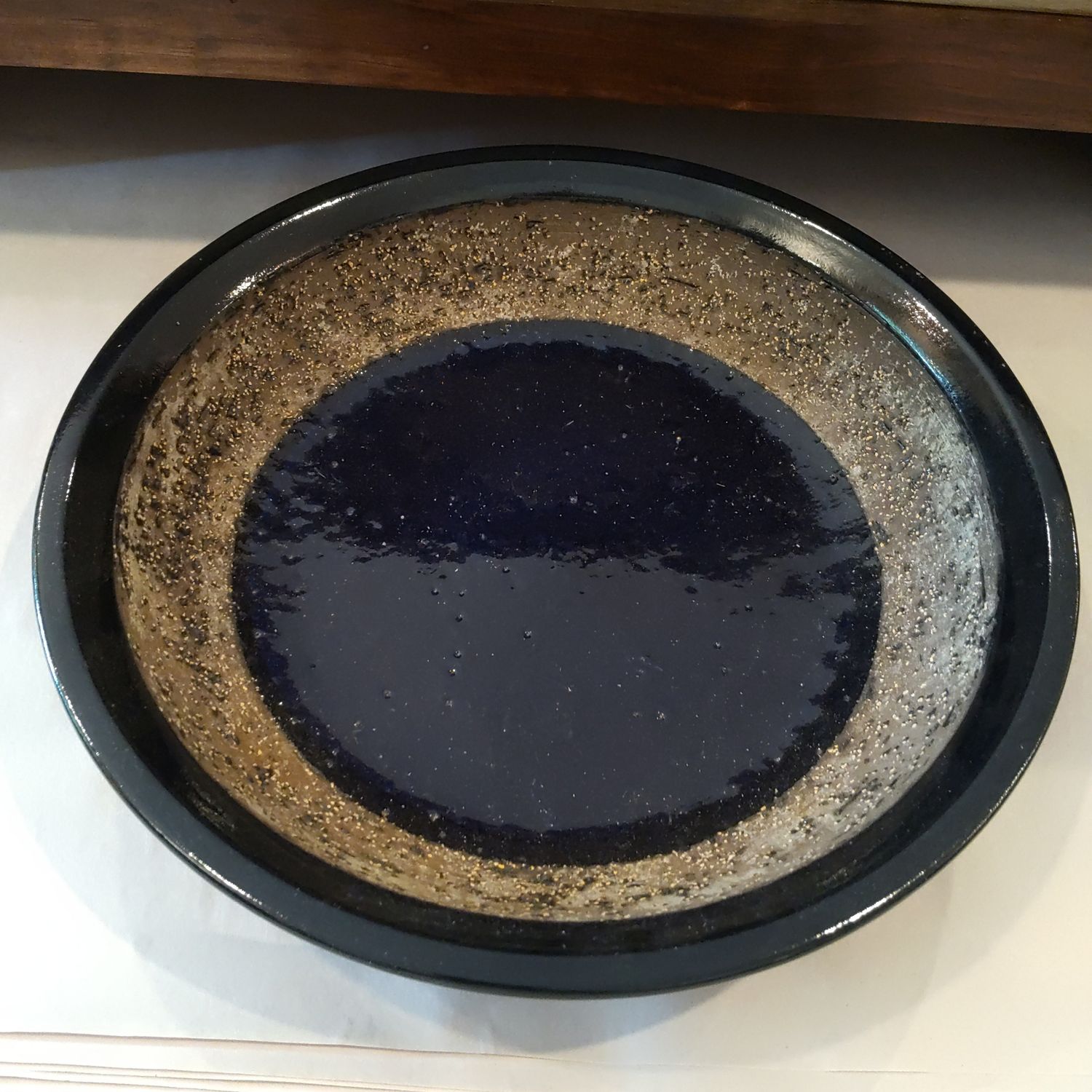 Royal Blue & Gray Bowl