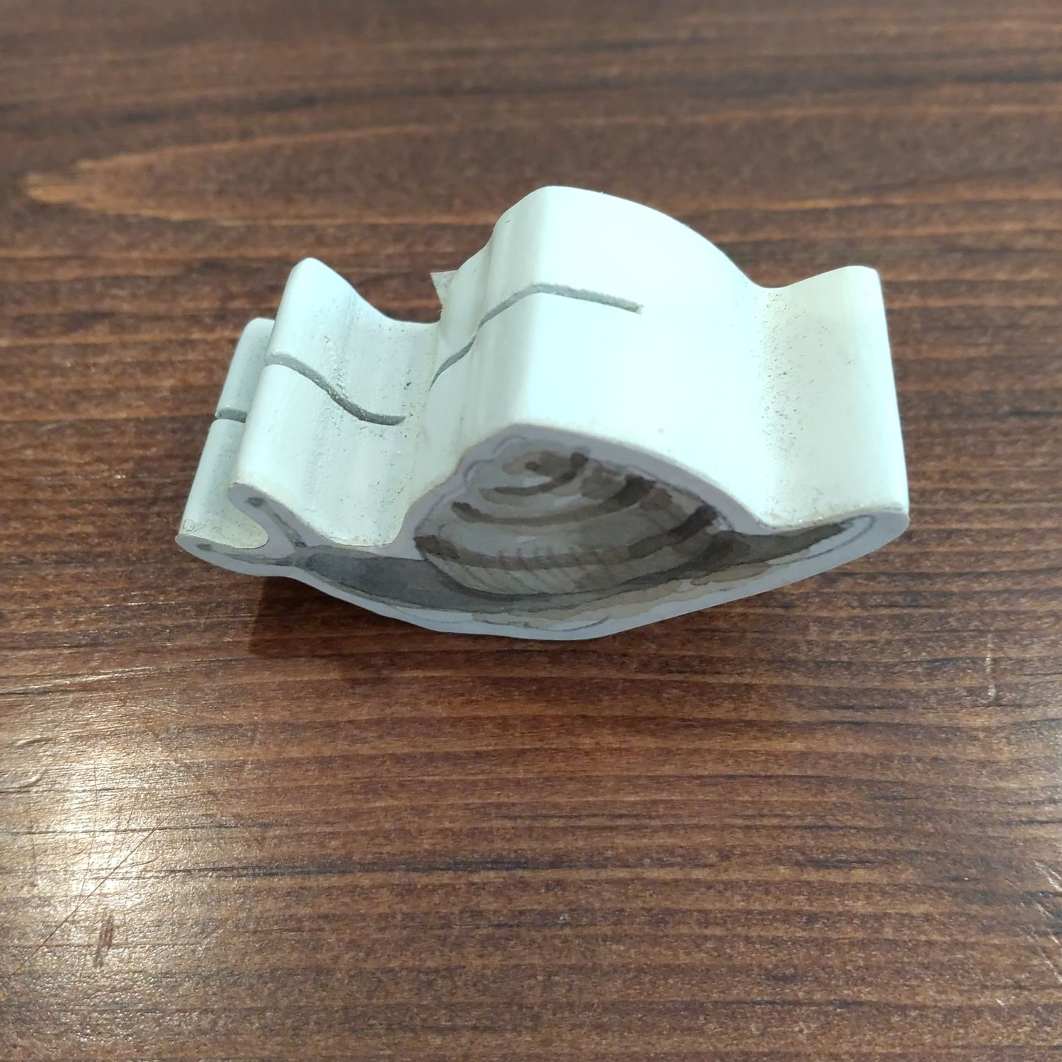 Wooden Snail