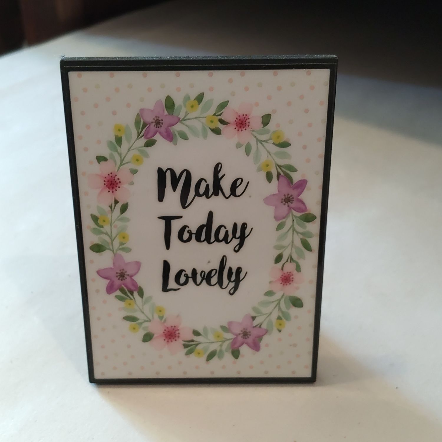 Make Today Count Floral Stand