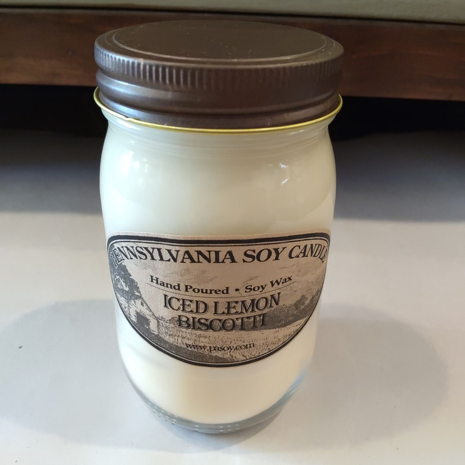 Iced Lemon Biscotti Candle