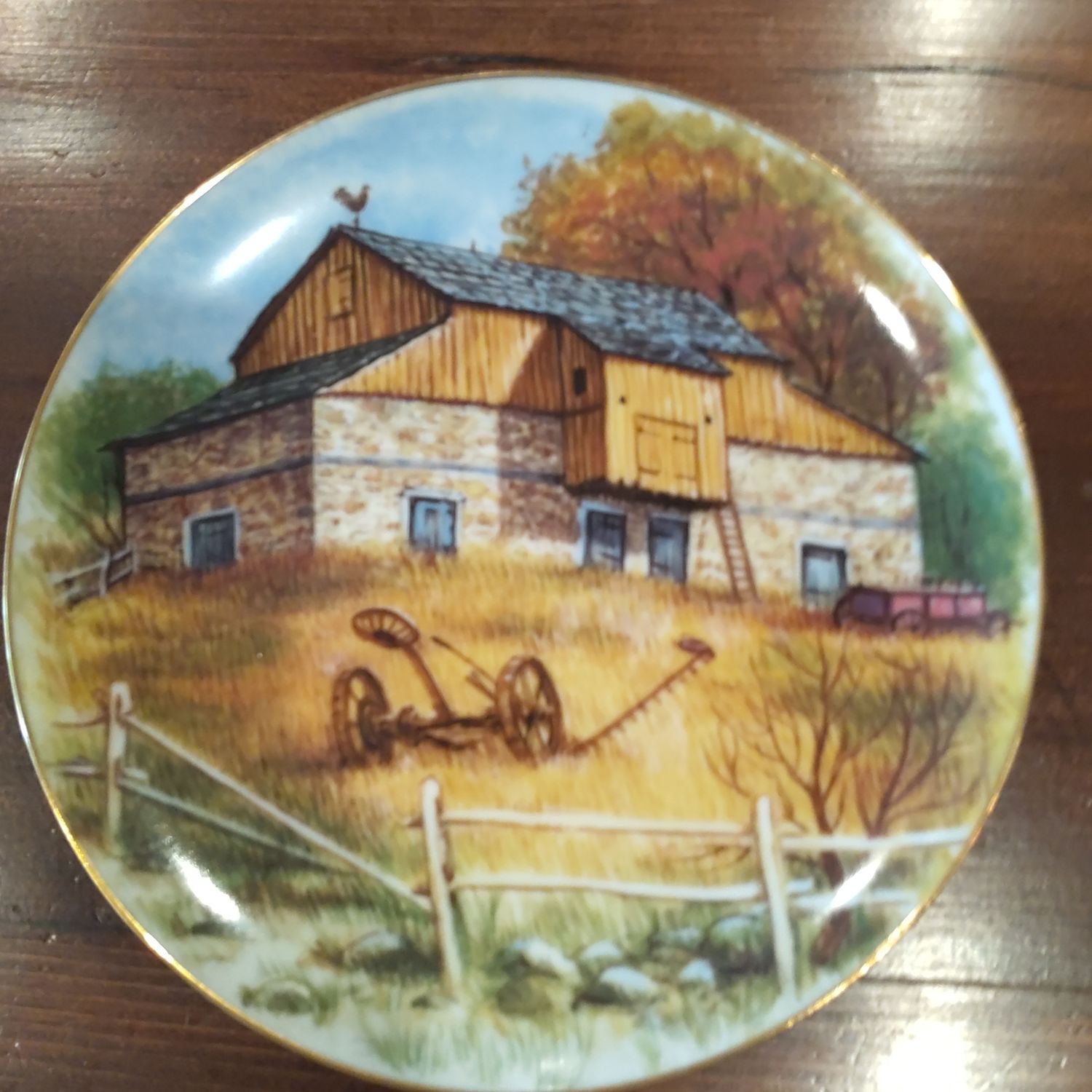 Heritage Heirloom Plate- Farm