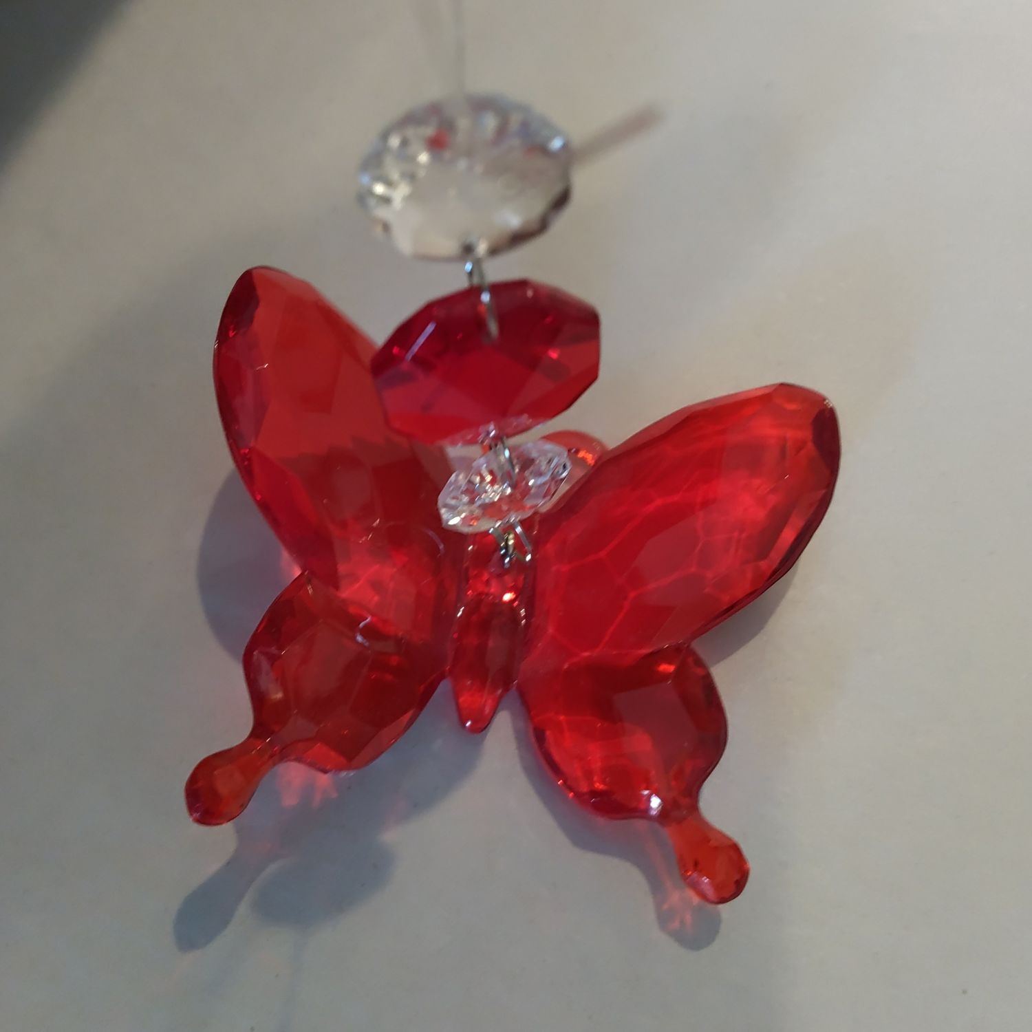 Red Butterfly With Prims 