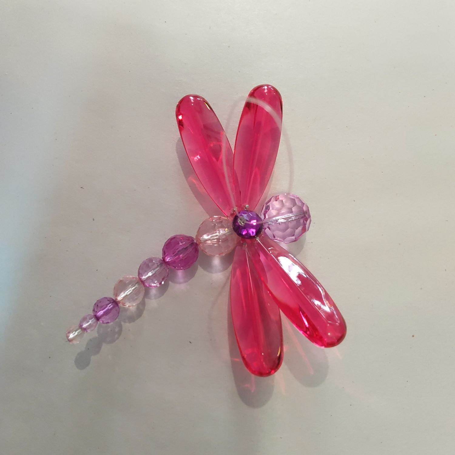 Pink & Purple Dragonfly