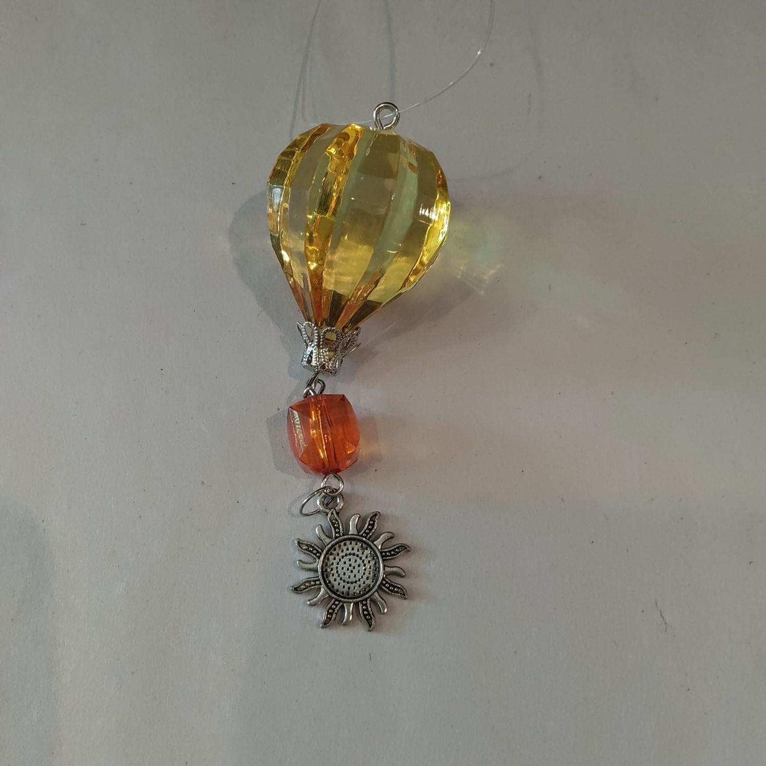 Yellow Hot Air Balloon