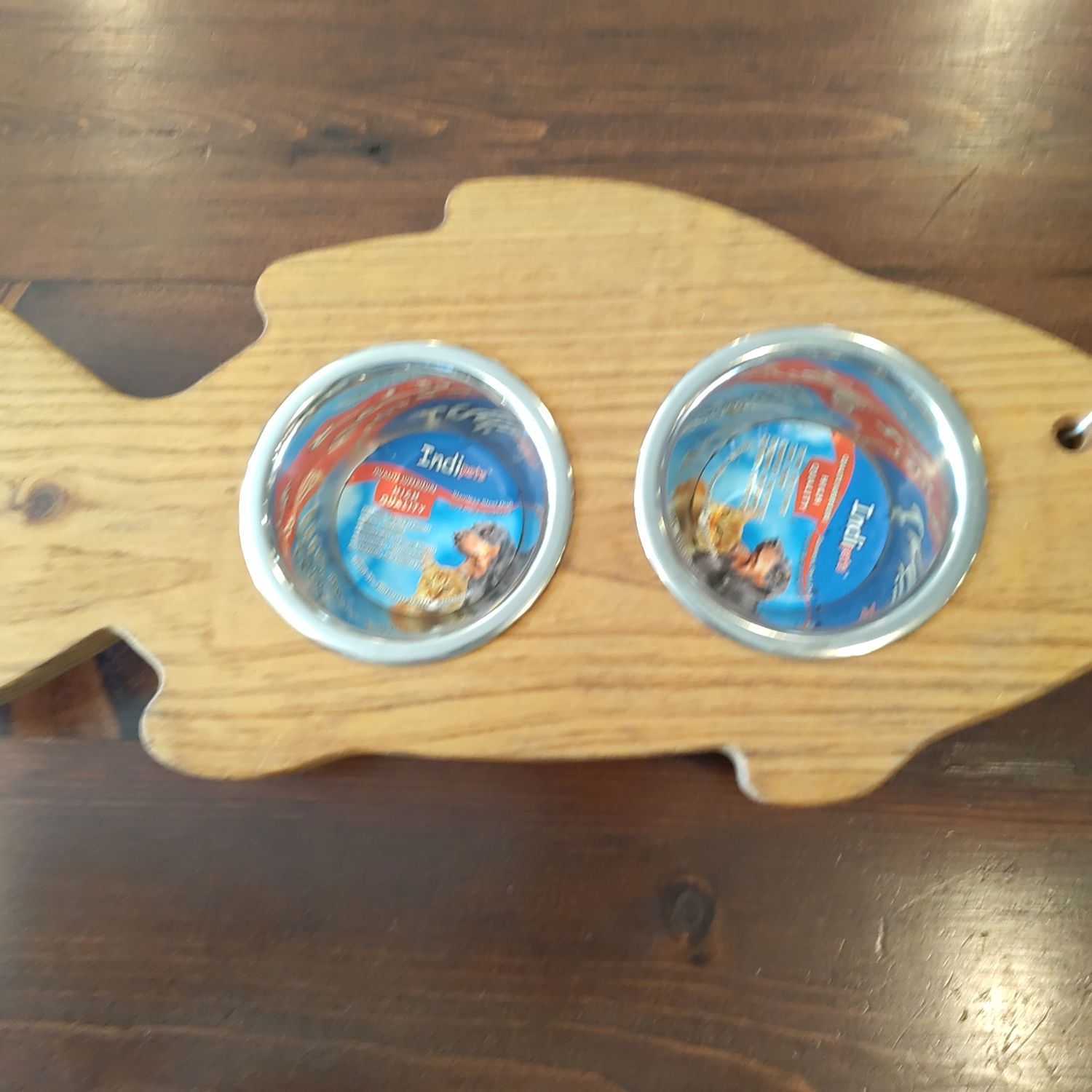 Wood Fish & Pet Dishes