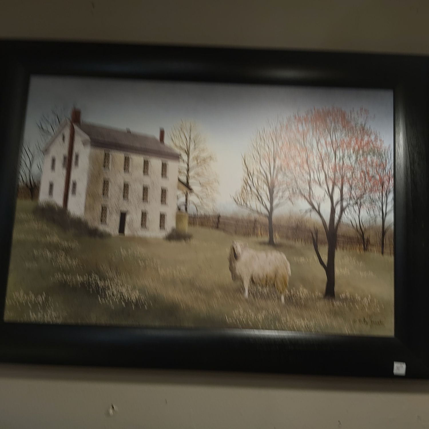 Sheep House Painting