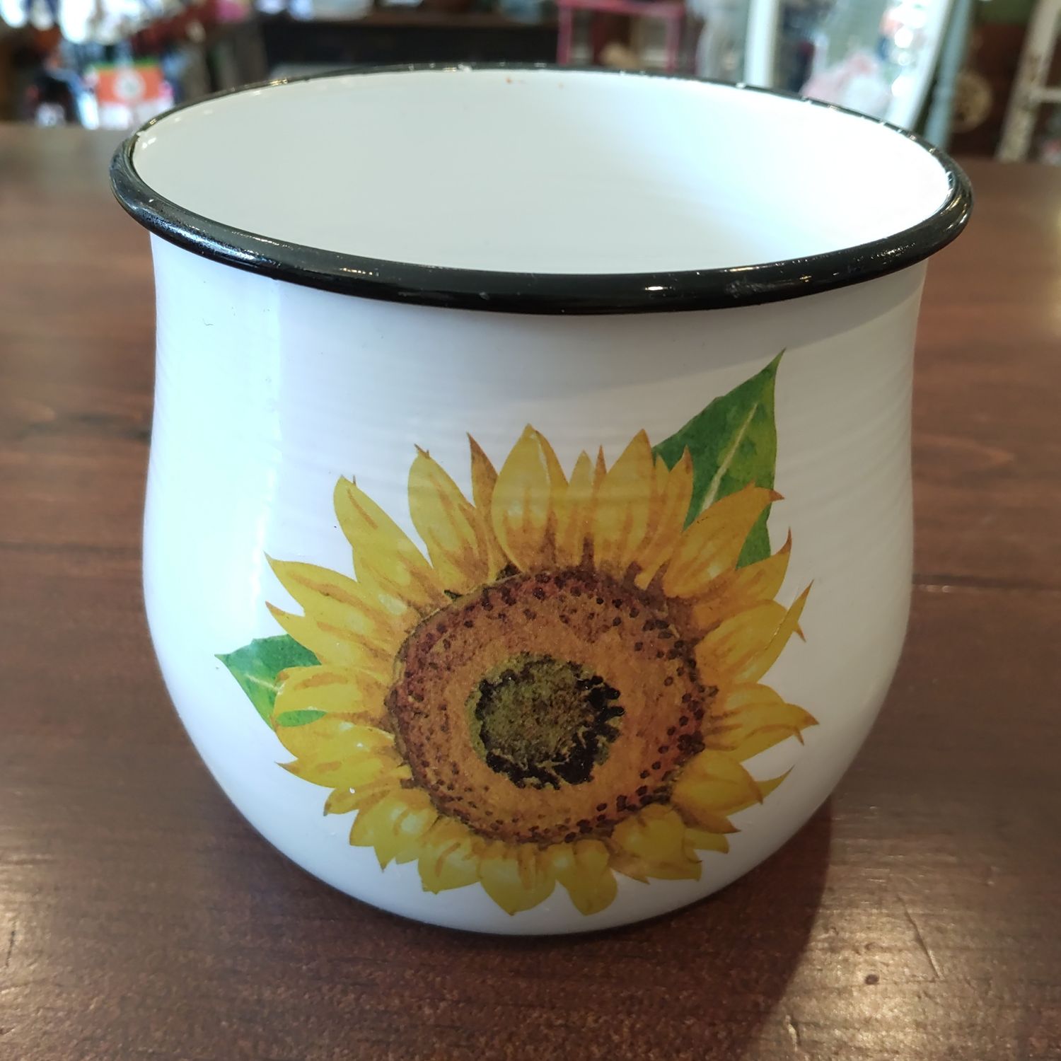 Sunflower Flower Pot