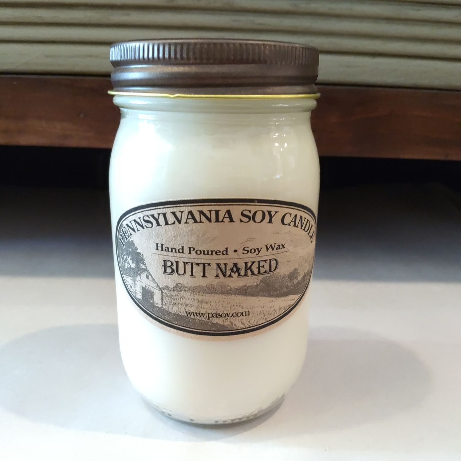 Butt Naked Candle