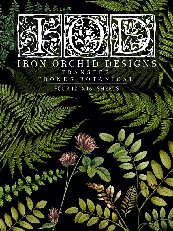 Fronds Botanical 12x16